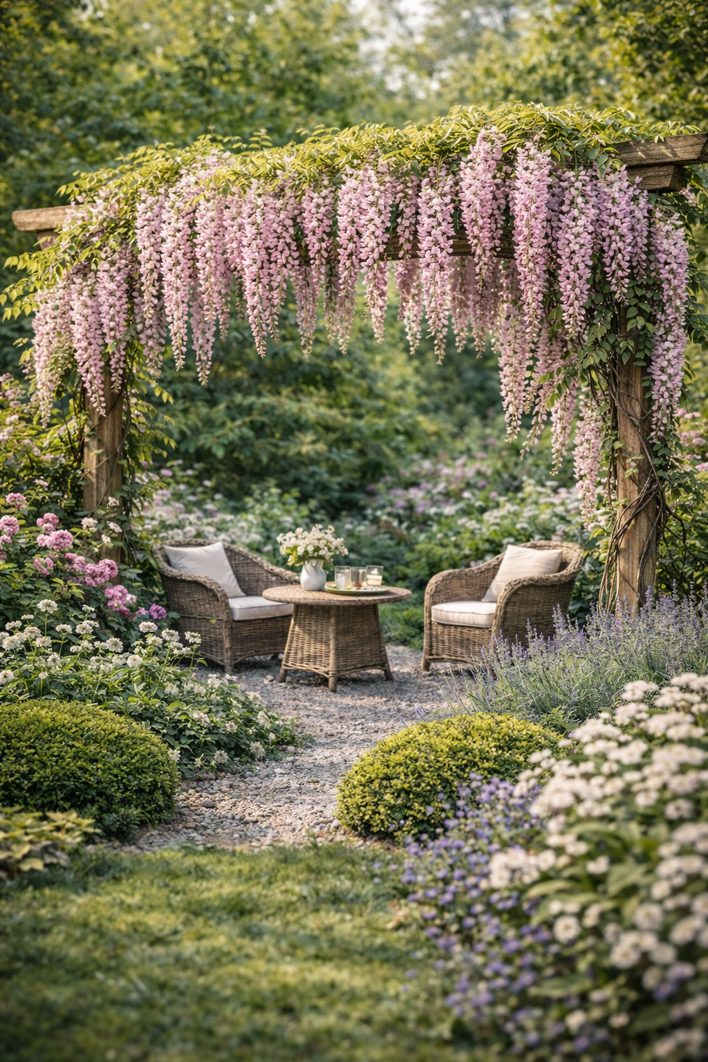 Wisteria sinensis Rosea 180-200 cm Rosa Blauregen Chinesischer Glyzini –  Blumen-Senf®