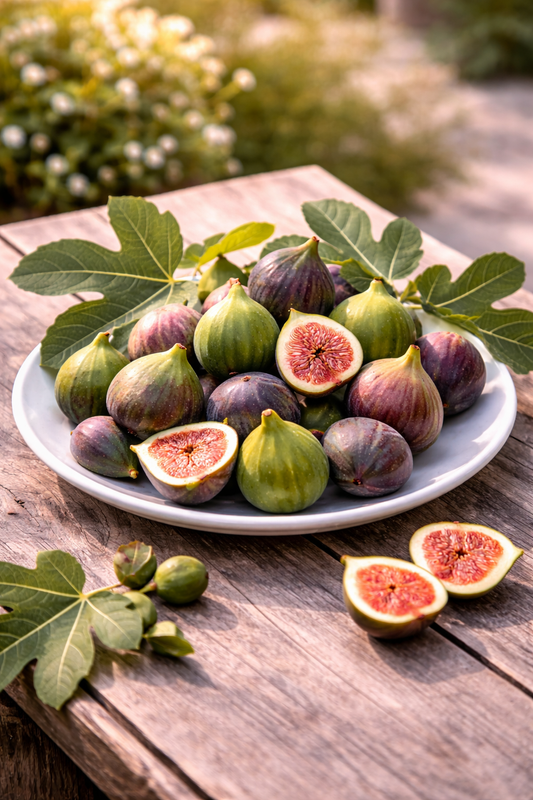 Ficus carica Bornholms Busch 50–70 cm – Winterharte Feige / Feigenbaum winterhart – Echte Feige für Garten & Balkon