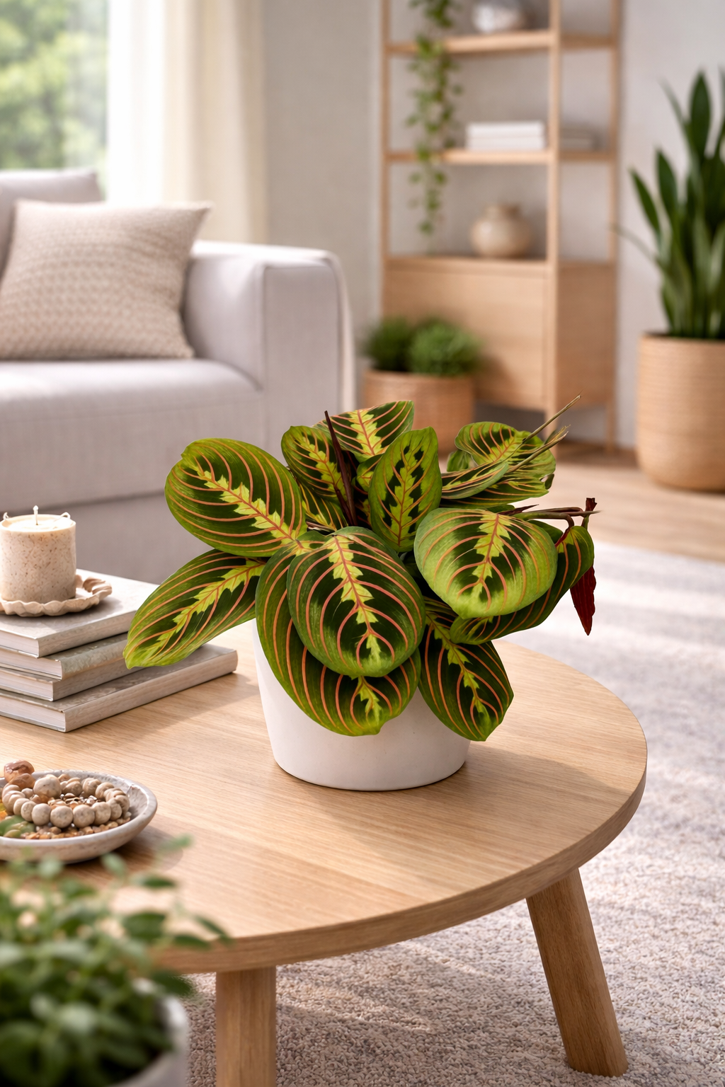 Maranta leuconeura Fascinator tricolor Korbmarante - Marante