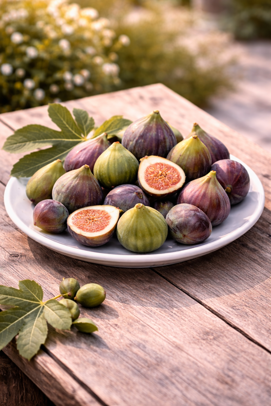 Ficus carica Bornholms diamantový keř 30-40 cm - Fíkovník - Mrazuvzdorná - Zahradní rostlina