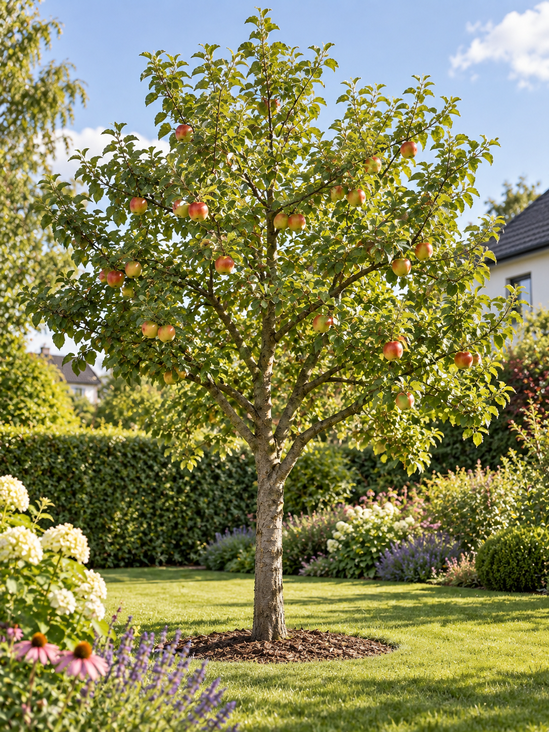 Apfelbaum ‘Jonagold’ 100–120 cm – Malus domestica | Aromatischer Winterapfel für Garten, Terrasse & Obstwiese