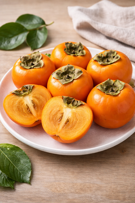 Diospyros kaki 'Vaniglia' 160–200 cm – Kakibaum Vaniglia / Vanille-Kaki, winterharte Kakipflanze, exotischer Obstbaum für Garten & Terrasse