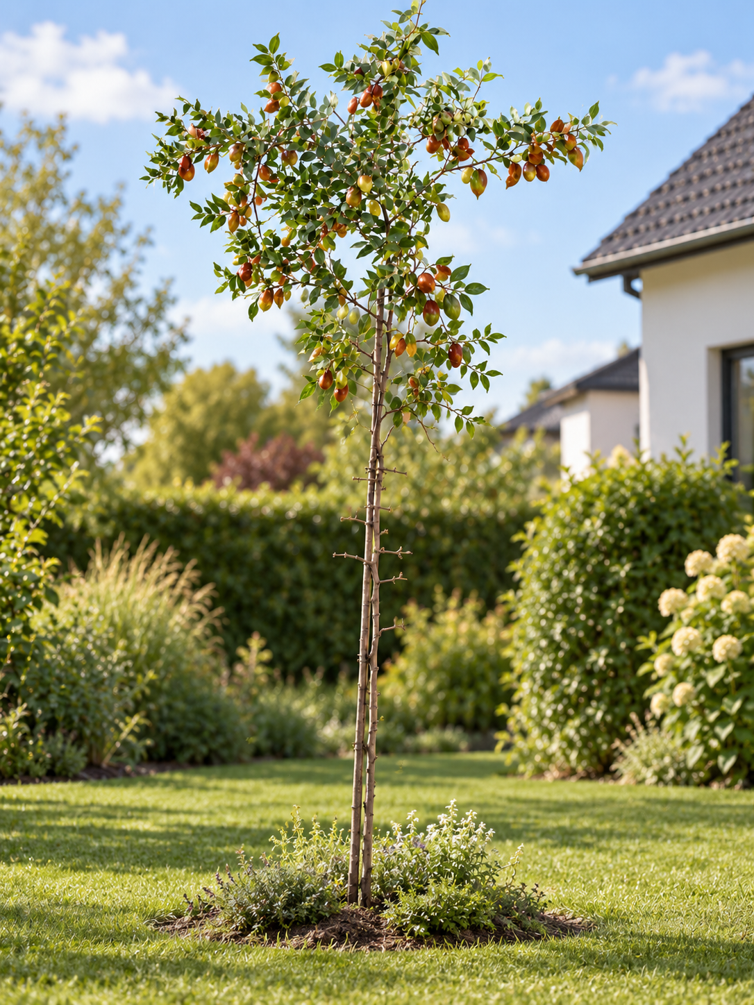 Ziziphus jujuba Größe L 180–200 cm – Chinesische Dattel, winterharter Jujube-Obstbaum