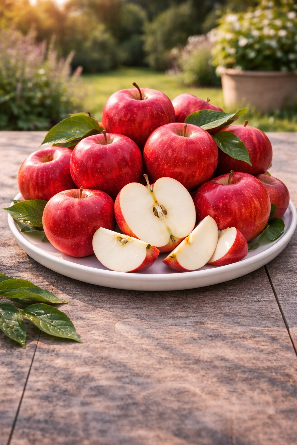 Apfelbaum Red Chief 100–140 cm – Malus domestica, Roter Herbstapfel, Ertragreich & Winterhart