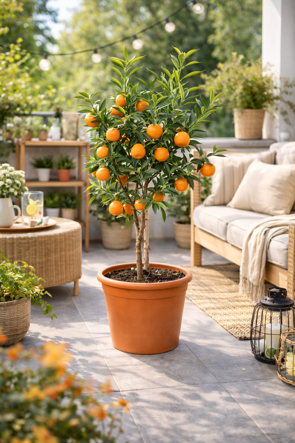 Pozdní mandarinky Ciaculli (Citrus reticulata) - 120-150 cm, sladkost ze Sicílie pro vaši zahradu