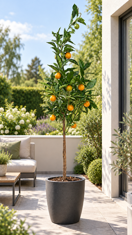Arancio Vaniglia – Vanilleorange Citrus sinensis 100–120 cm – süßer Orangenbaum