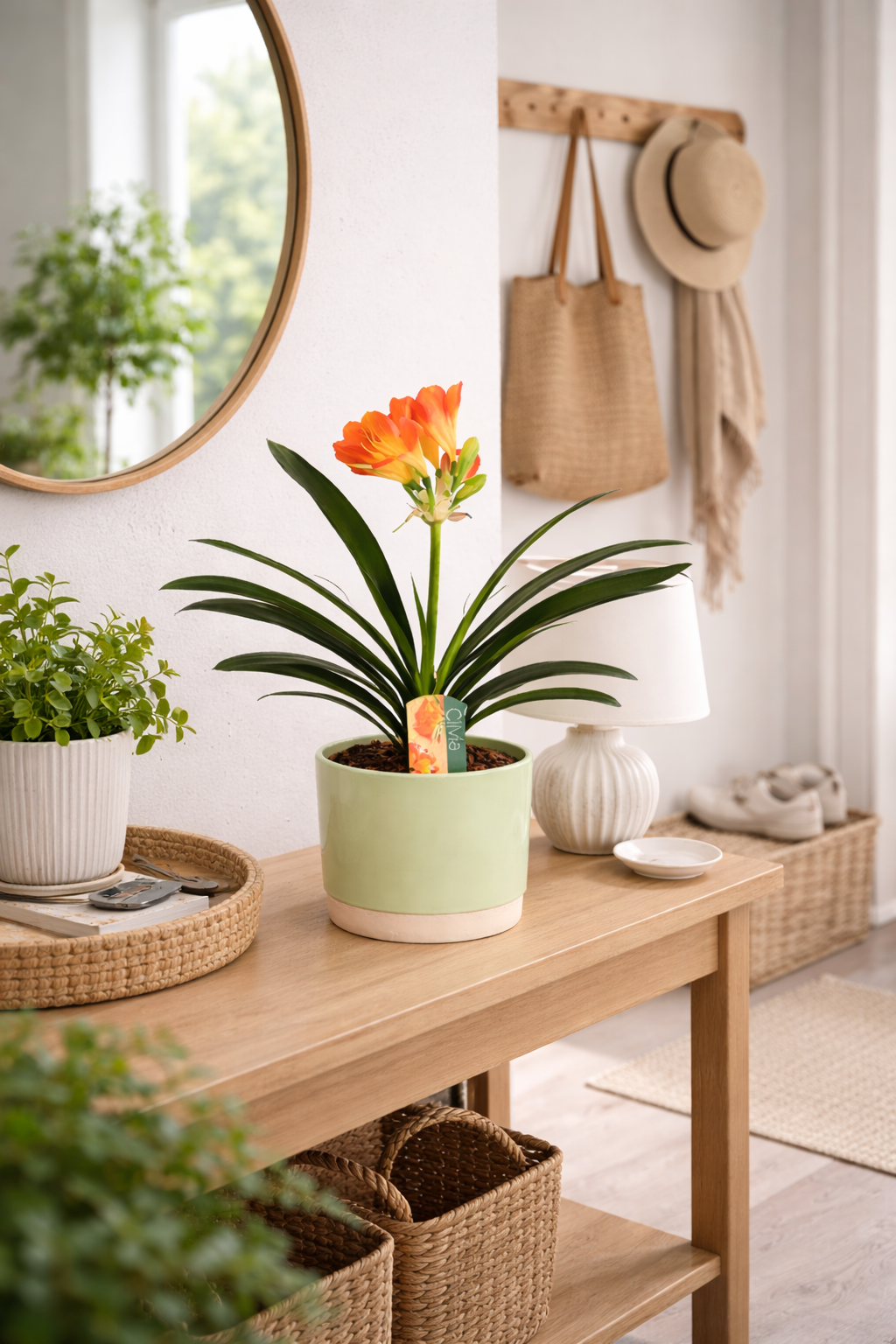 Clivia miniata - Klívie řemínková - Pokojová rostlina - Listnatá rostlina