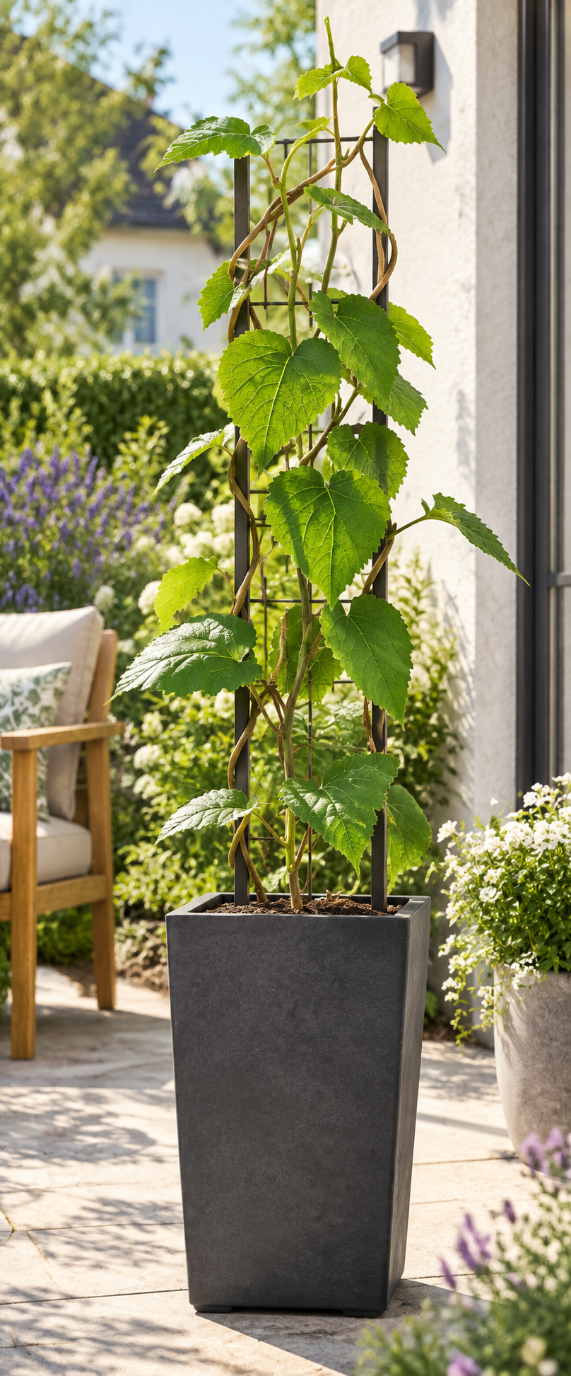 Kiwi ‘Hayward’ 50–70 cm – weibliche Kiwipflanze Actinidia deliciosa für Garten, Terrasse und Spalier