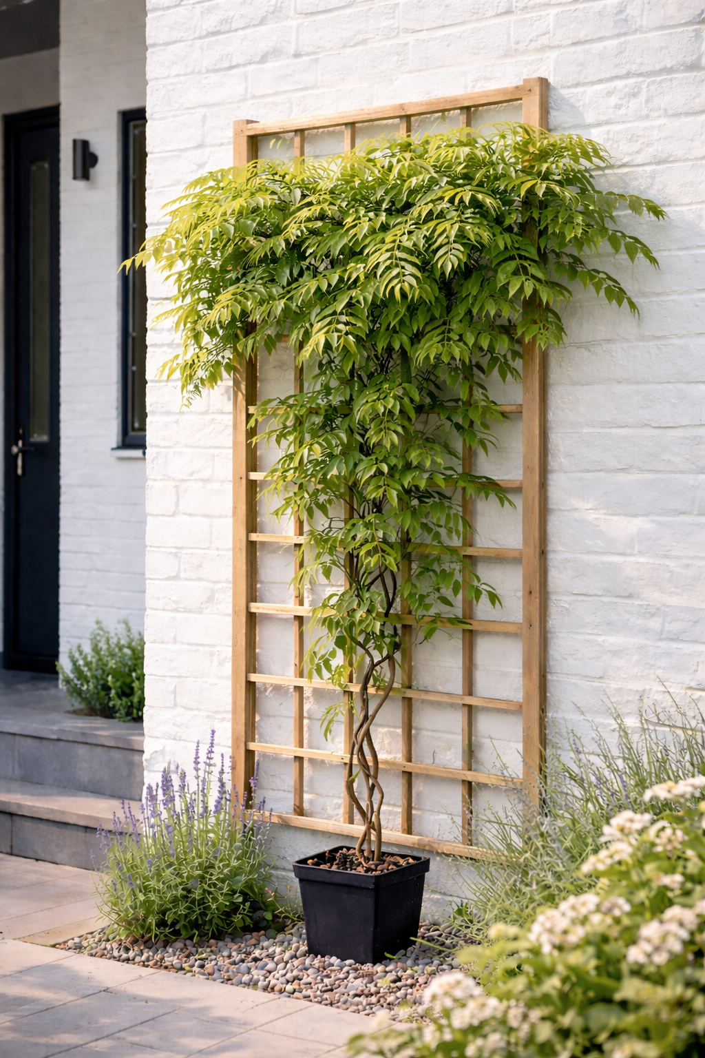 Wisteria floribunda 'Naga Noda' – Japanischer Blauregen 180–200 cm | Duftende Kletterpflanze, lange Blütentrauben, winterhart