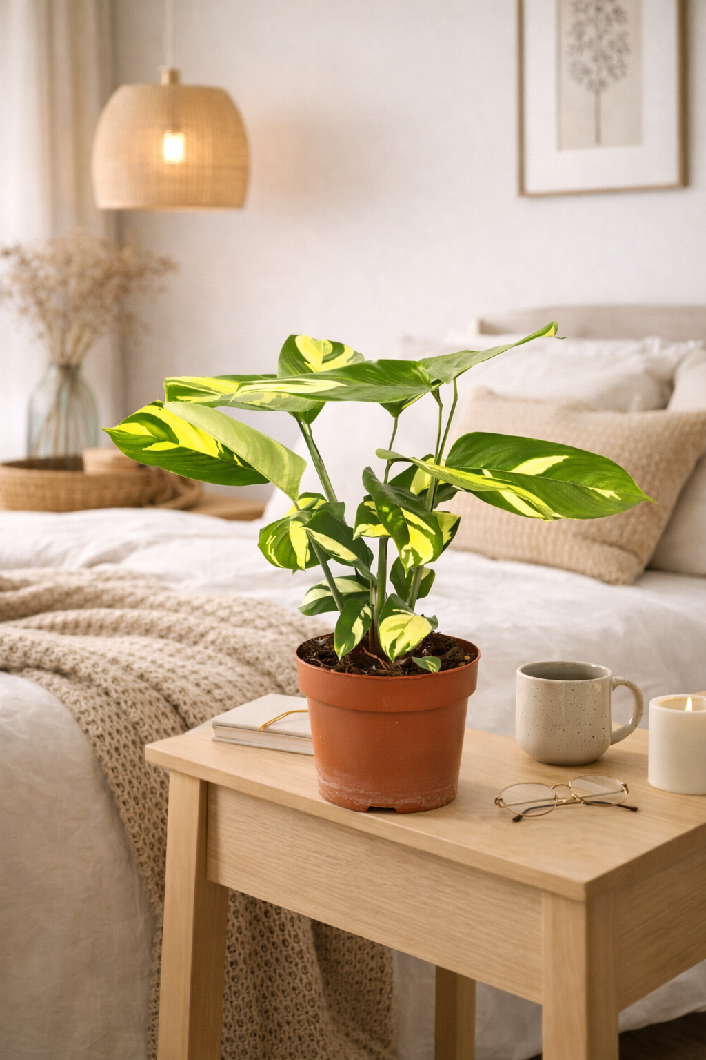 Ctenanthe pilosa Golden Mosaic – 30–40 cm vysoká, robustní pokojová rostlina se zlatým listovým vzorem – známá také jako rostlina Golden Mosaic