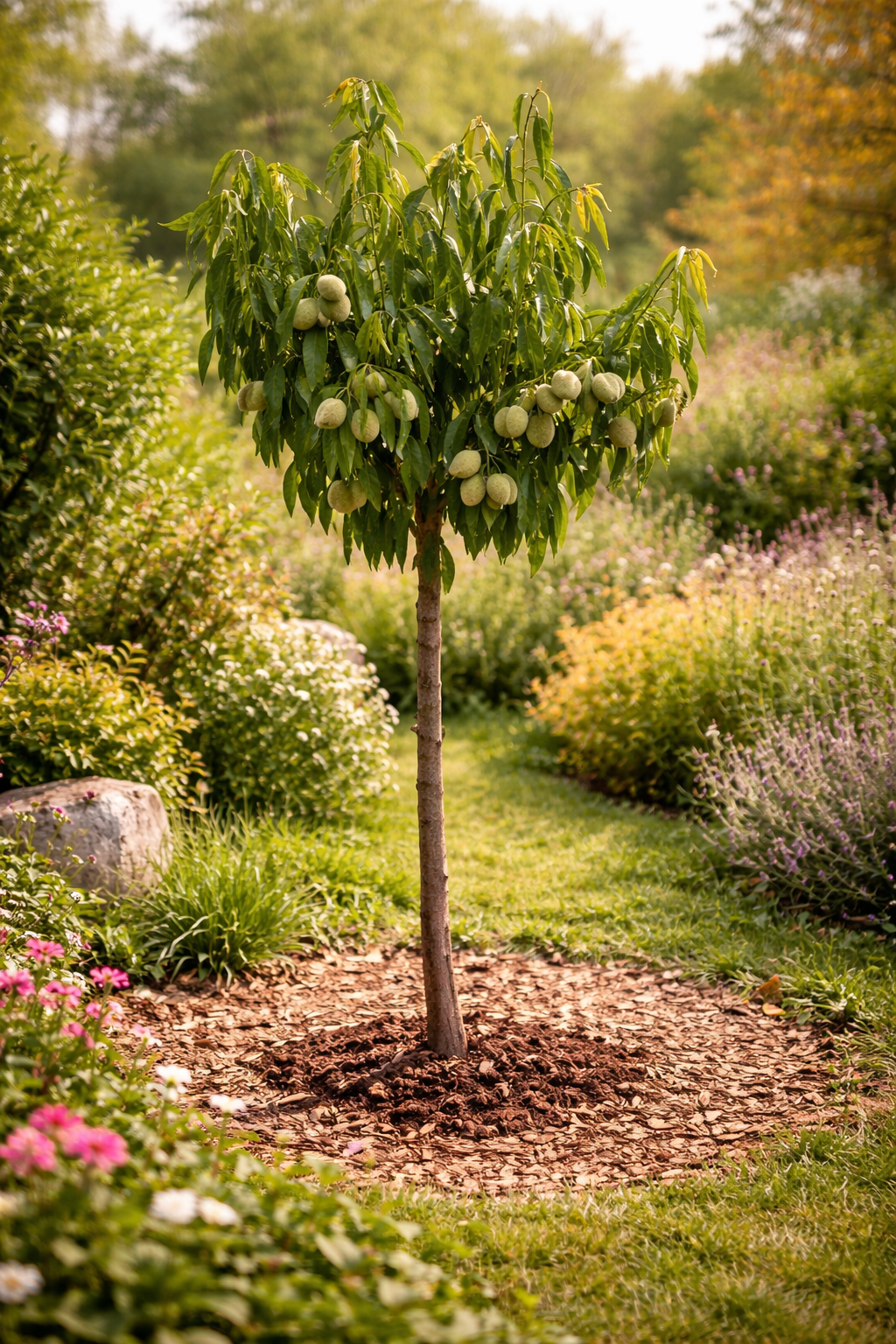 Mandelbaum Penta (Prunus dulcis) ca. 180 cm – Winterharte Mandel Pflan –  Blumen-Senf®