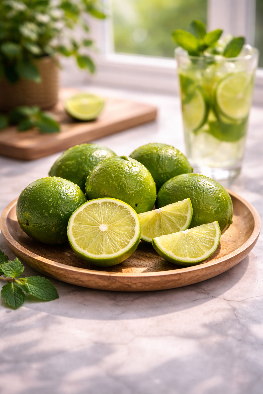 Limettenbaum Lima Verde 140–170 cm – Caipirinha Limette / Echte Limette – Citrus aurantifolia – Zitronenbaum Limette für Terrasse & Balkon