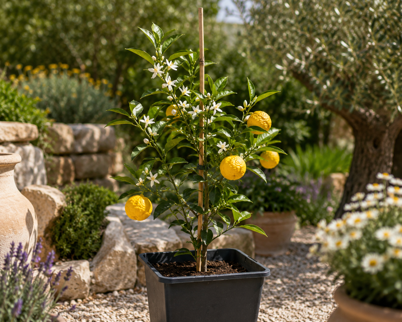 Yuzu Zitrone ca. 40 cm – Citrus junos – winterharte Japanische Zitrone für Kübel, Balkon und Terrasse