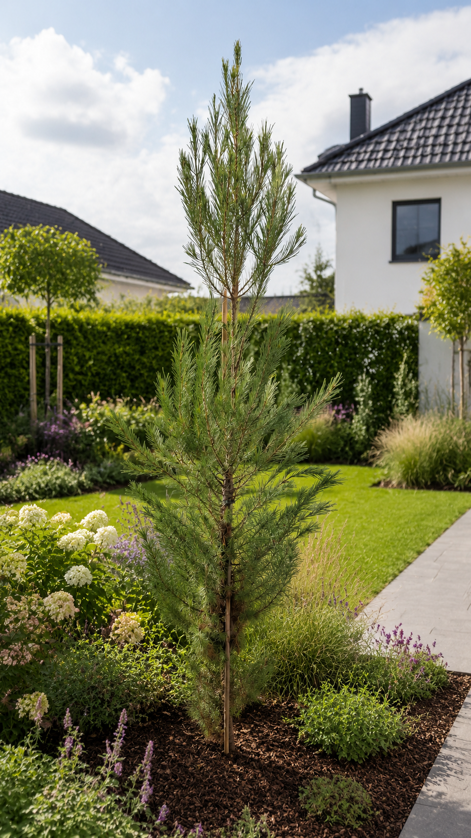 Aleppo-Kiefer ca. 200 cm – Pinus halepensis, mediterrane Kiefer für Garten, Terrasse und großen Kübel