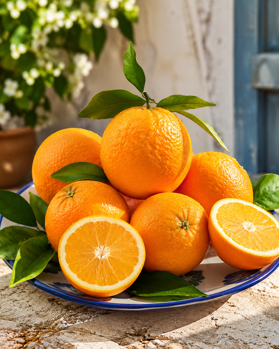 Brasilianische Orange (Citrus sinensis) – Arancio Brasiliano, 100-120 cm | Exotischer Orangenbaum für Zuhause