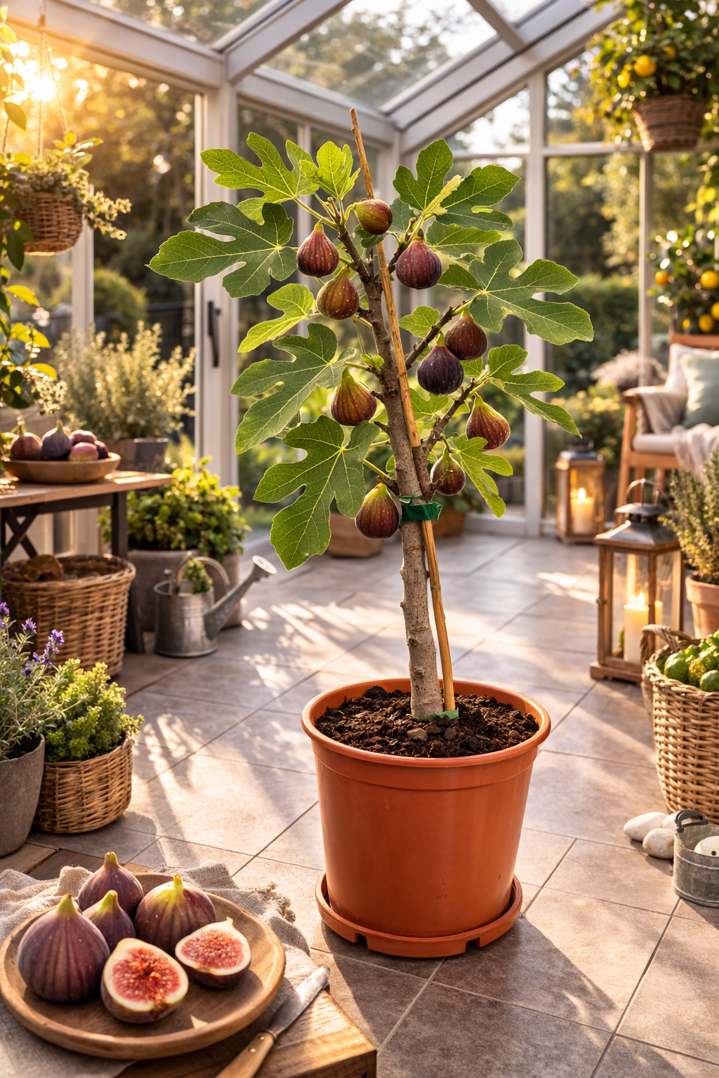 Feigenbaum Brown Turkey 70–100 cm – Winterharte Echte Feige (Ficus carica) – Mediterraner Obstbaum für Garten, Terrasse & Balkon