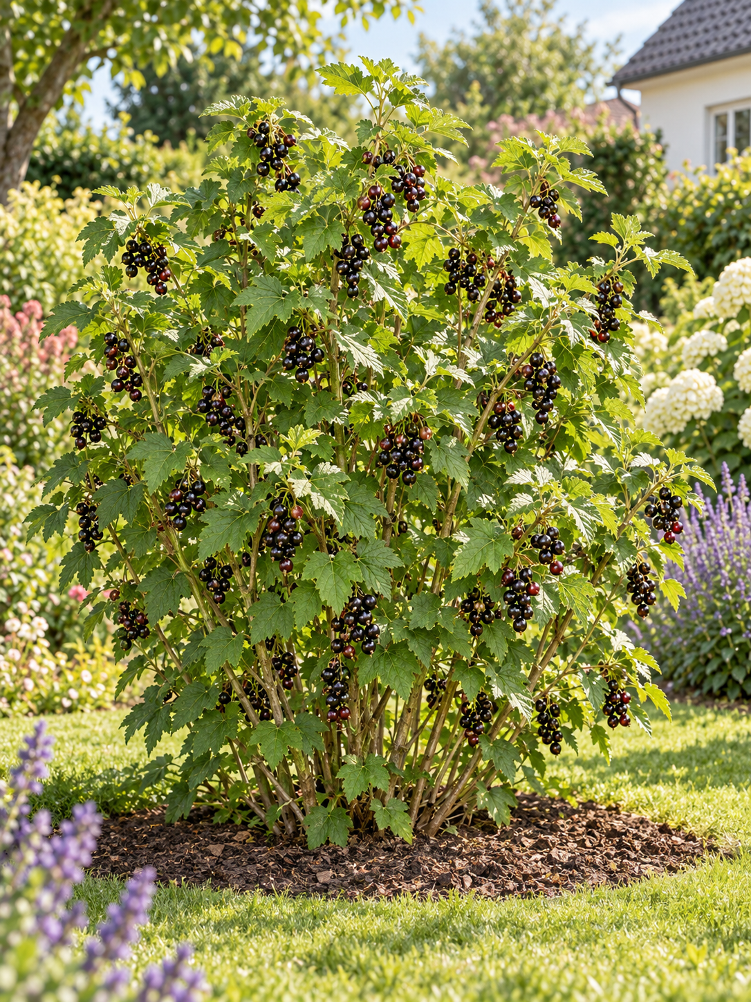 Schwarze Johannisbeere ‘Titania’ 60–70 cm – Ribes nigrum, robuste Beerenpflanze für Garten und Kübel