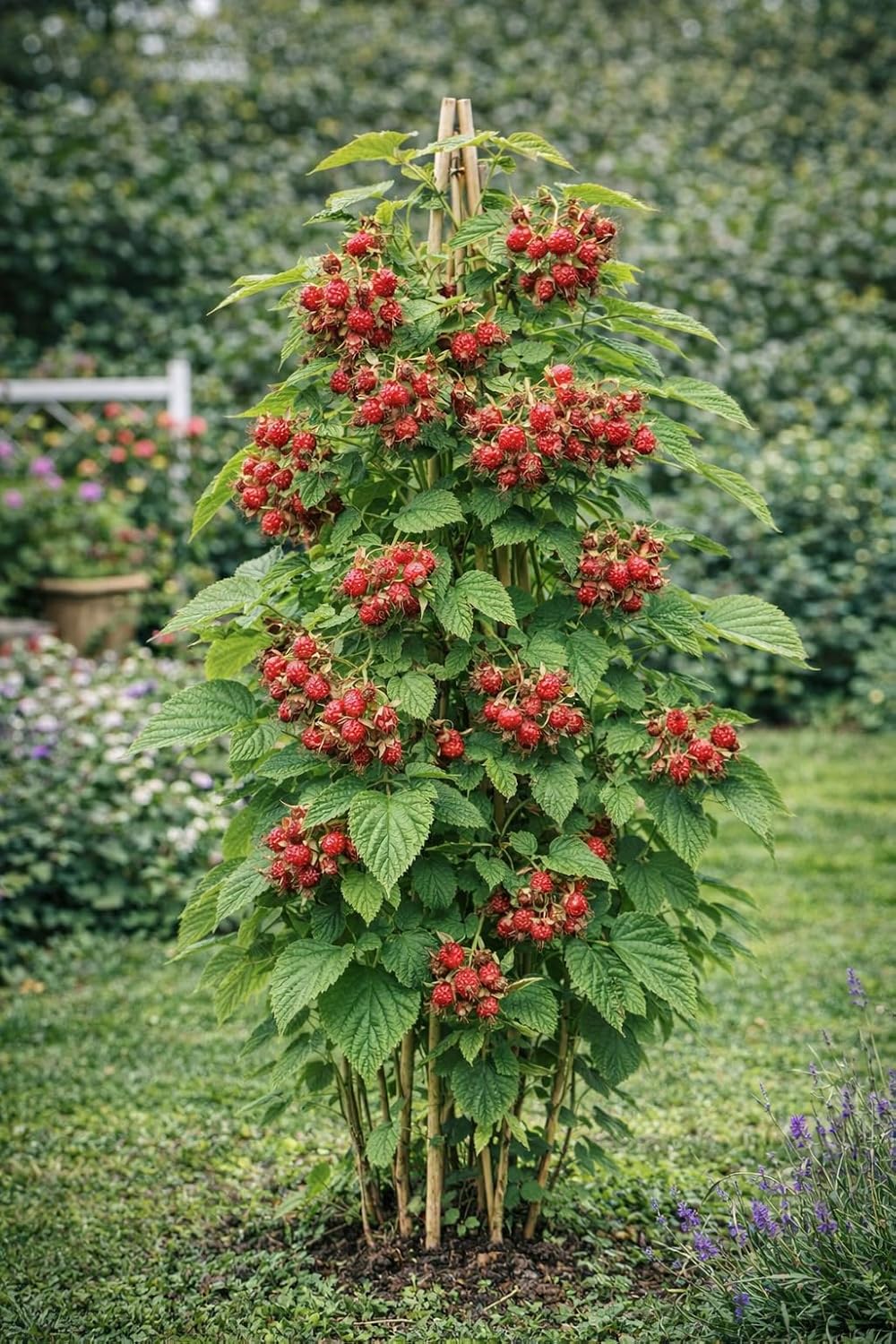 Japanische Weinbeere 30–35 cm – Rubus phoenicolasius | Winterharte Japanische Himbeere & süße Kletterbeere für Garten und Balkon