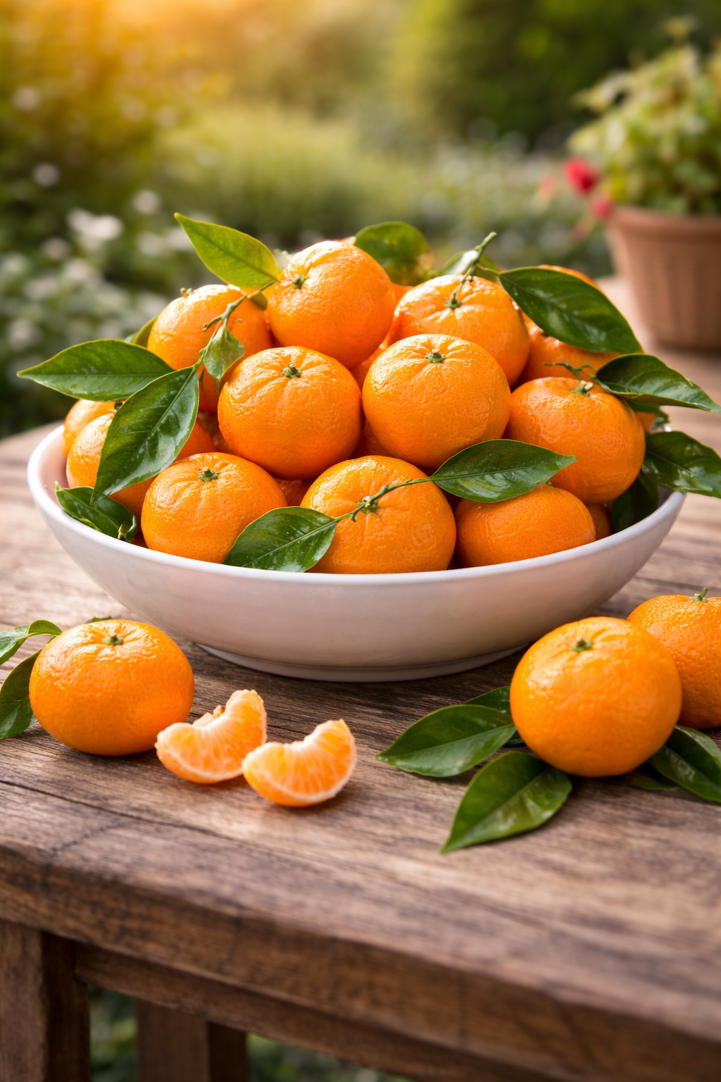 Mandarinenbaum ca. 60 cm – Citrus reticulata – Mediterranes Zitrusbäumchen, Orangenbaum klein, Zimmerpflanze & Kübelpflanze