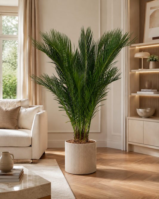 Cycas Revoluta ca. 100 cm – Palmfarn Sagopalme Zimmerpalme Exotische Grünpflanze