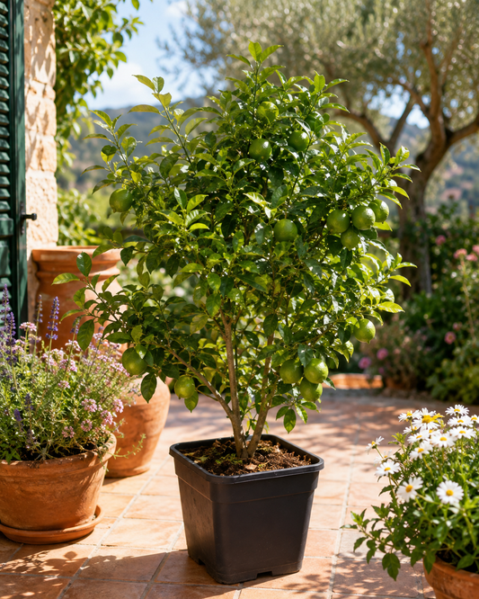 Rangpur Limette Lima Rossa 70–100 cm – Citrus limonia – Rote Limette – exotischer Zitrusbaum für Balkon, Terrasse & Wintergarten