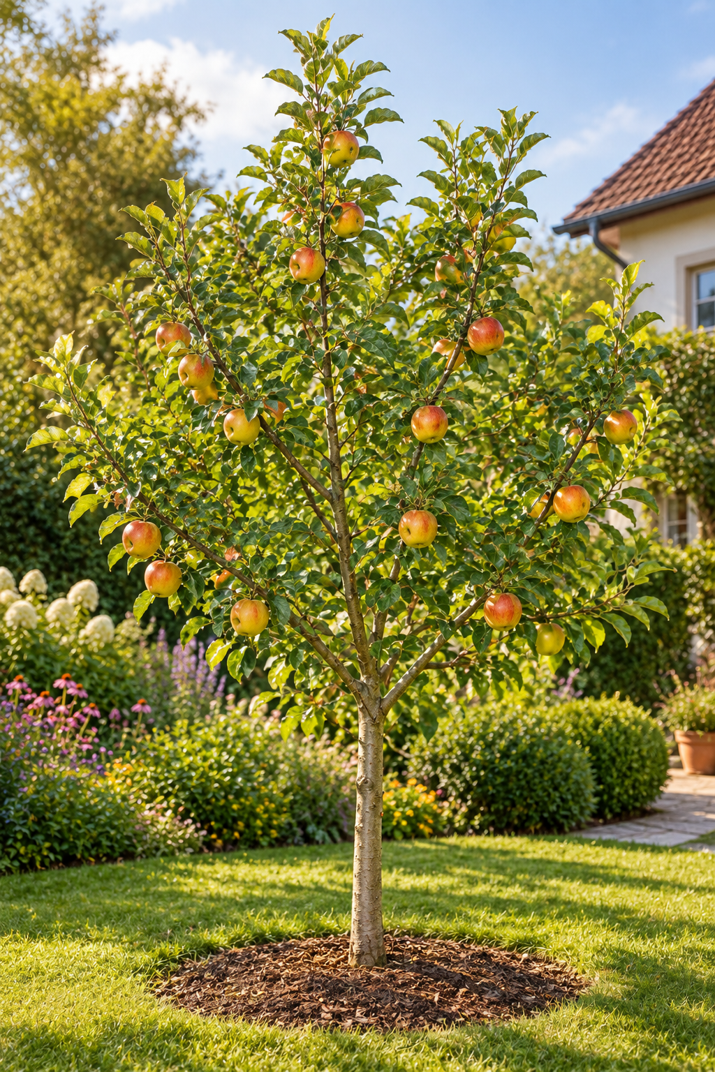 Apfelbaum ‘Cox Orange’ 100–120 cm – Malus domestica ‘Cox’s Orange Pippin’, aromatischer Gartenapfel & Obstbaum