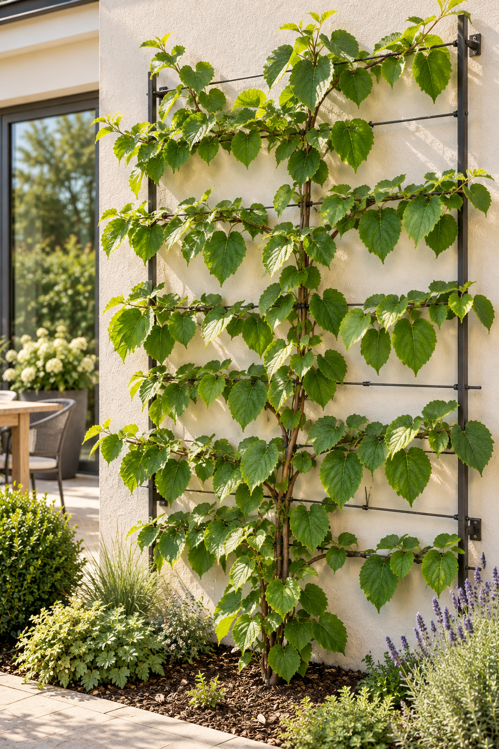Männliche Kiwi ‘Atlas’ 50–70 cm – Actinidia chinensis – Befruchter-Kiwipflanze für Garten und Terrasse