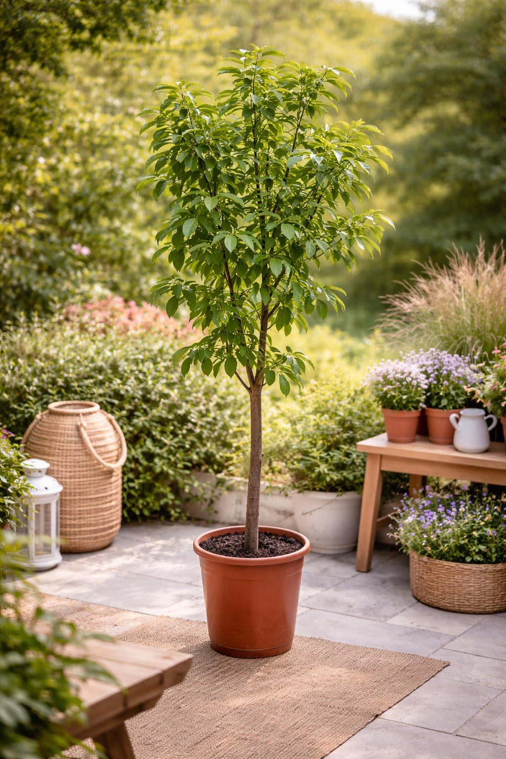 Ziziphus jujuba ca. 200cm - große chinesische Dattel - winterharte Pflanze Rote Dattel - Azufaifa