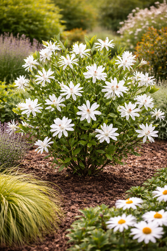 Sternmagnolie (Magnolia stellata) – Zierstrauch 60-80 cm | Frühblühende Magnolie mit Sternblüten