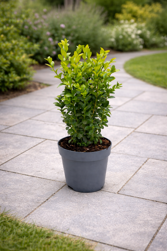 Buchsbaum ca. 40 cm Strauch – Buxus sempervirens – immergrüner Buchsbaum für Garten, Hecke & Kübel