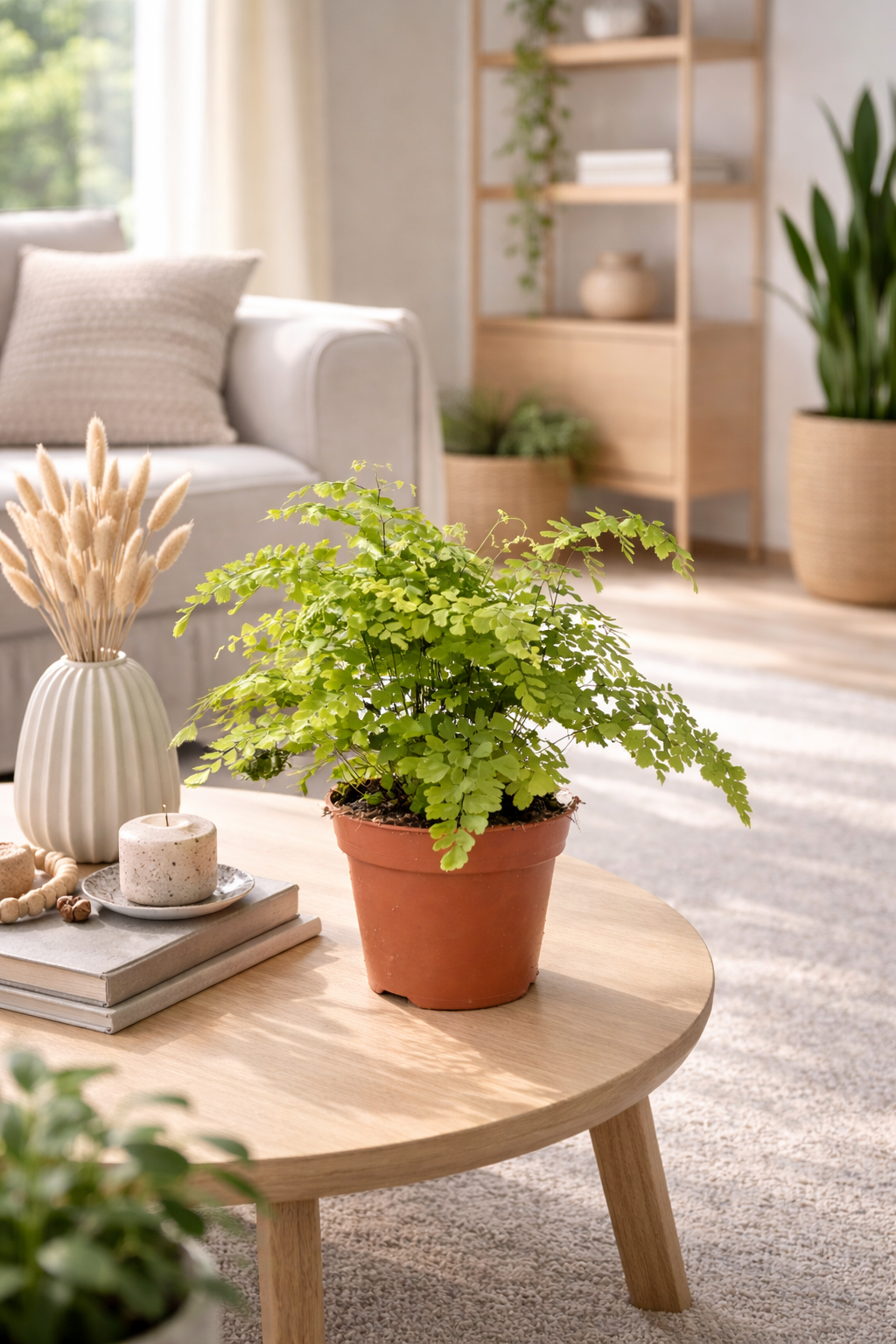 Adiantum raddianum Fragrans Frauenhaarfarn  Venushaar Zimmerpflanze