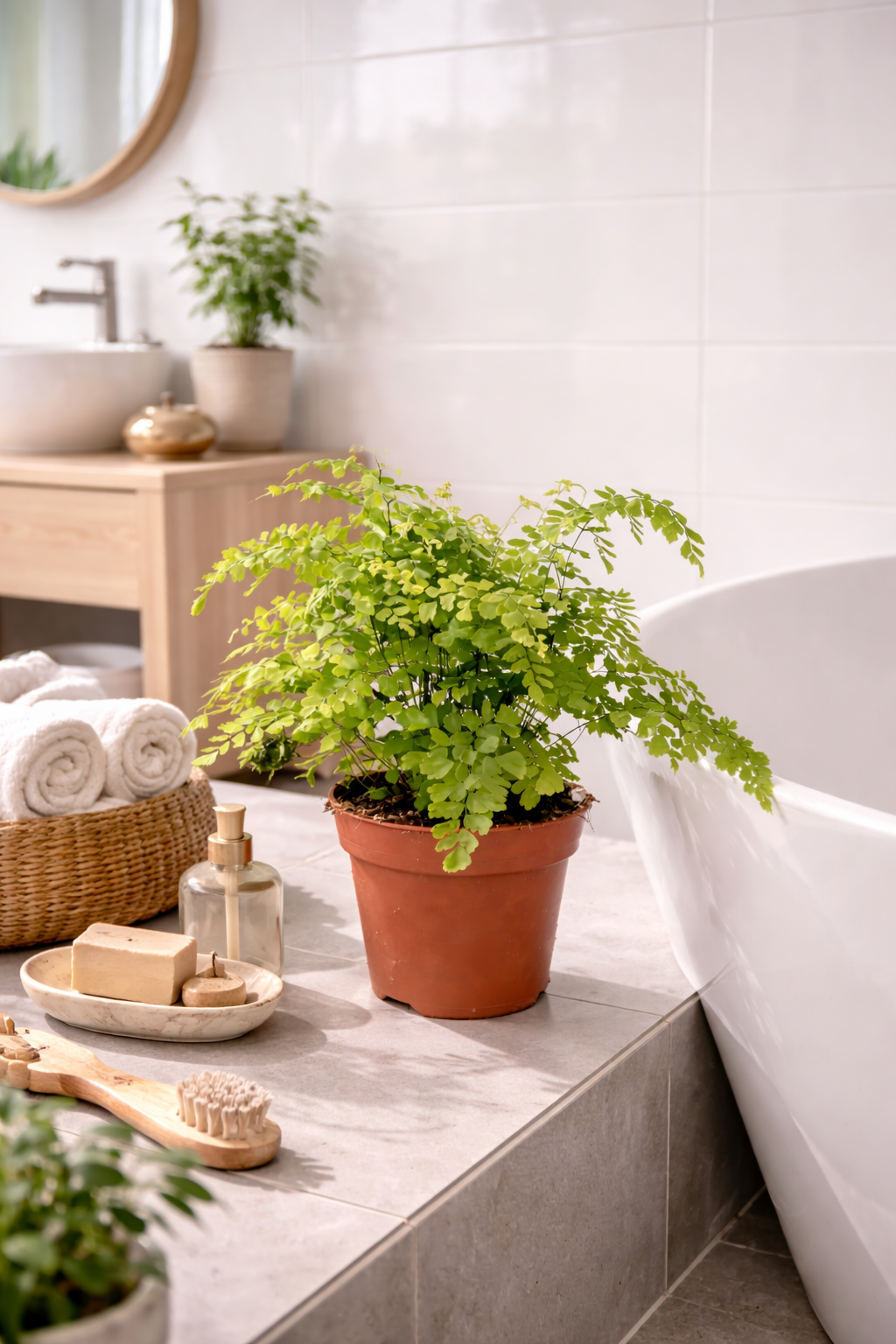 Adiantum raddianum Fragrans Frauenhaarfarn  Venushaar Zimmerpflanze