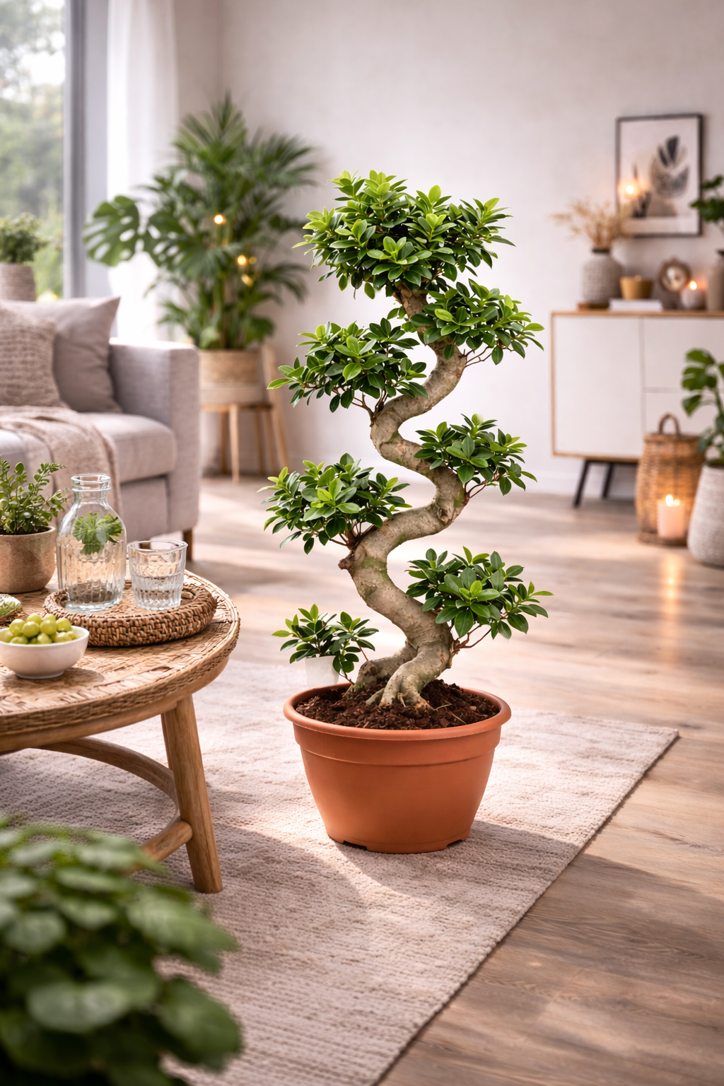 Bonsai Ficus microcarpa Ginseng  Chinesische Feige