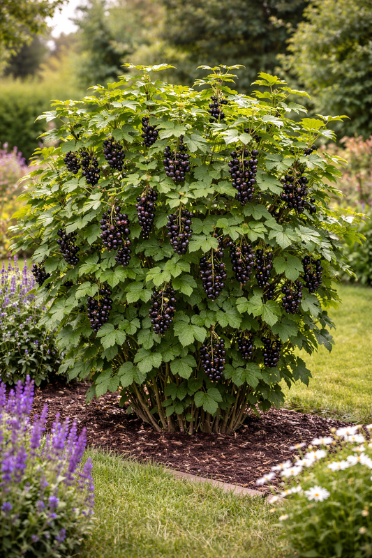 Černý rybíz - Ribes nigrum - Ben Nevis 60 - 70 cm - velkoplodý, rob