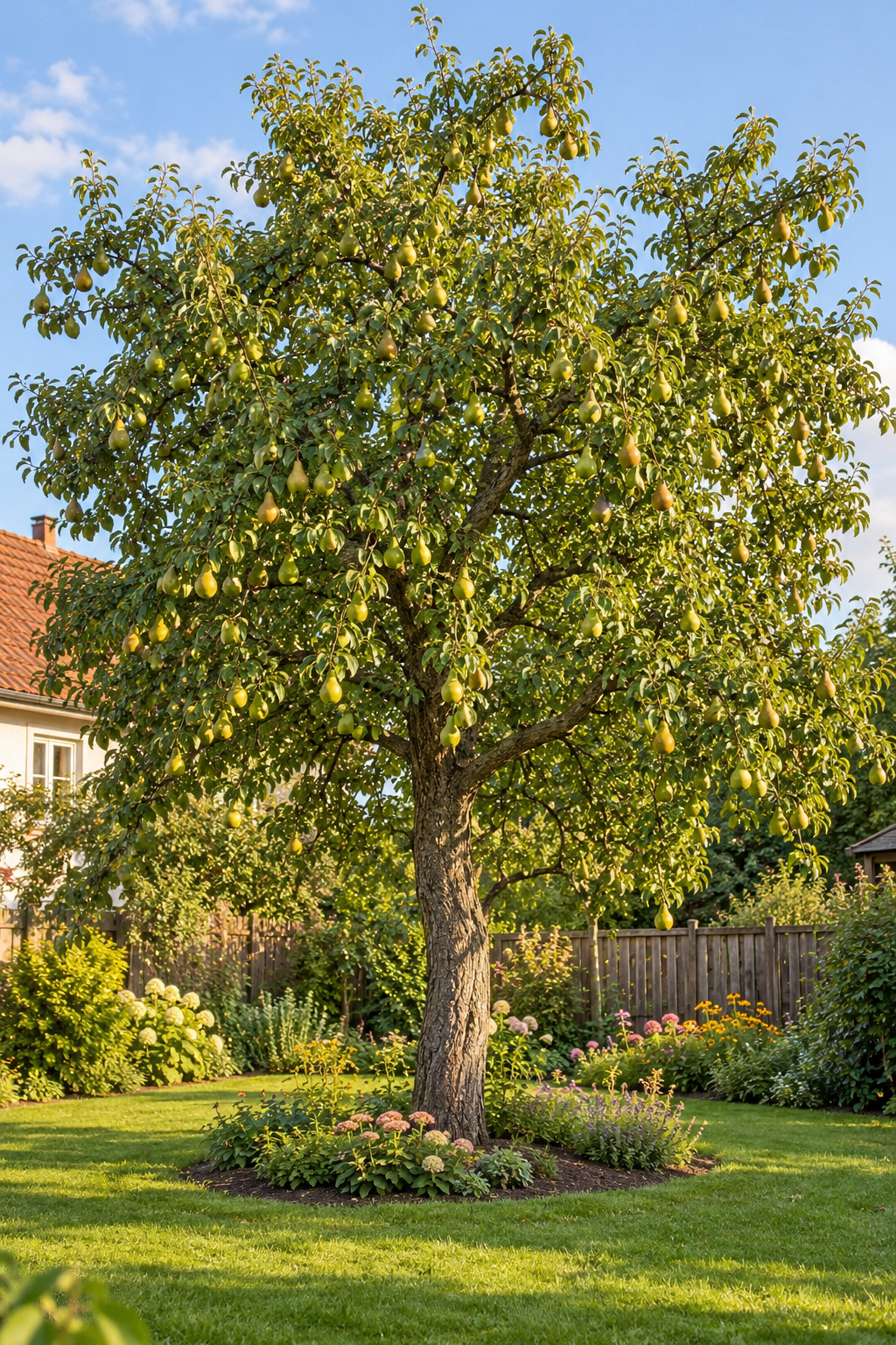 Birnbaum ‘Conference’ 100–120 cm – Pyrus communis – saftige Tafelbirne, winterharter Obstbaum für Garten & Terrasse