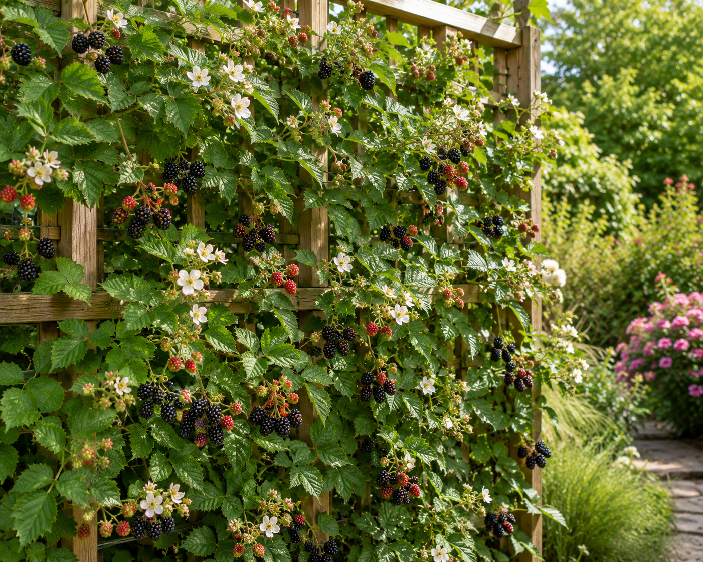 Rubus occidentalis 'Black Jewel' 50–70 cm – Schwarze Himbeere – winterharte Beerenpflanze für Garten & Kübel