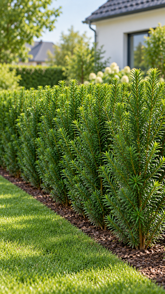 Europäische Eibe Taxus baccata ca. 50 cm – Immergrüne, winterharte Heckenpflanze