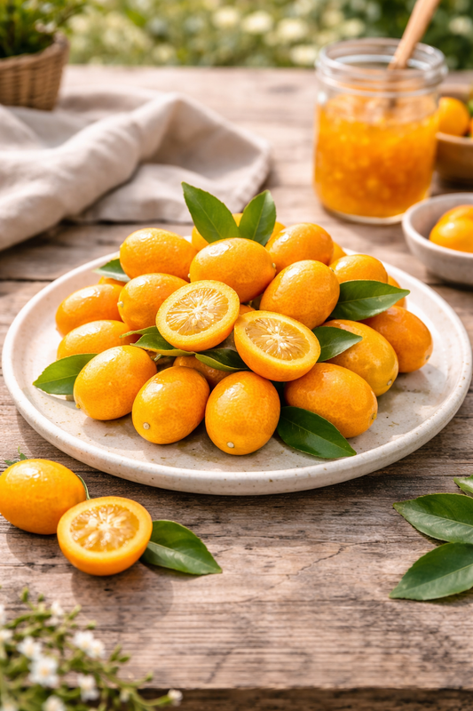 Kumquat Pflanze 70–80 cm – Fortunella margarita Zitrusbaum | Zwergorange Citrus Zimmerpflanze winterhart bedingt