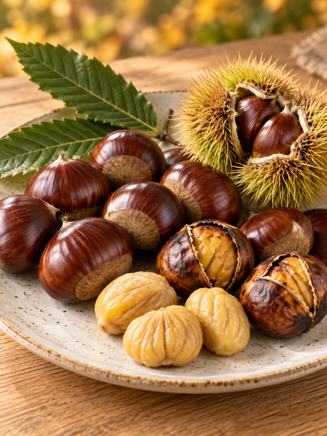 Esskastanie 100–120 cm – Castanea sativa Edelkastanie, winterharter Maronenbaum für den Garten