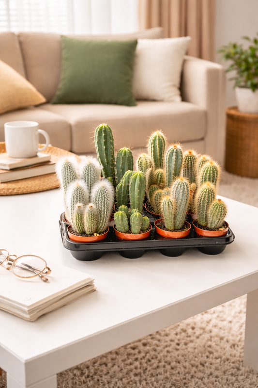 Kakteen Set - 9 bis 25 cm - Cactus - Mammillaria - Zimmerpflanze