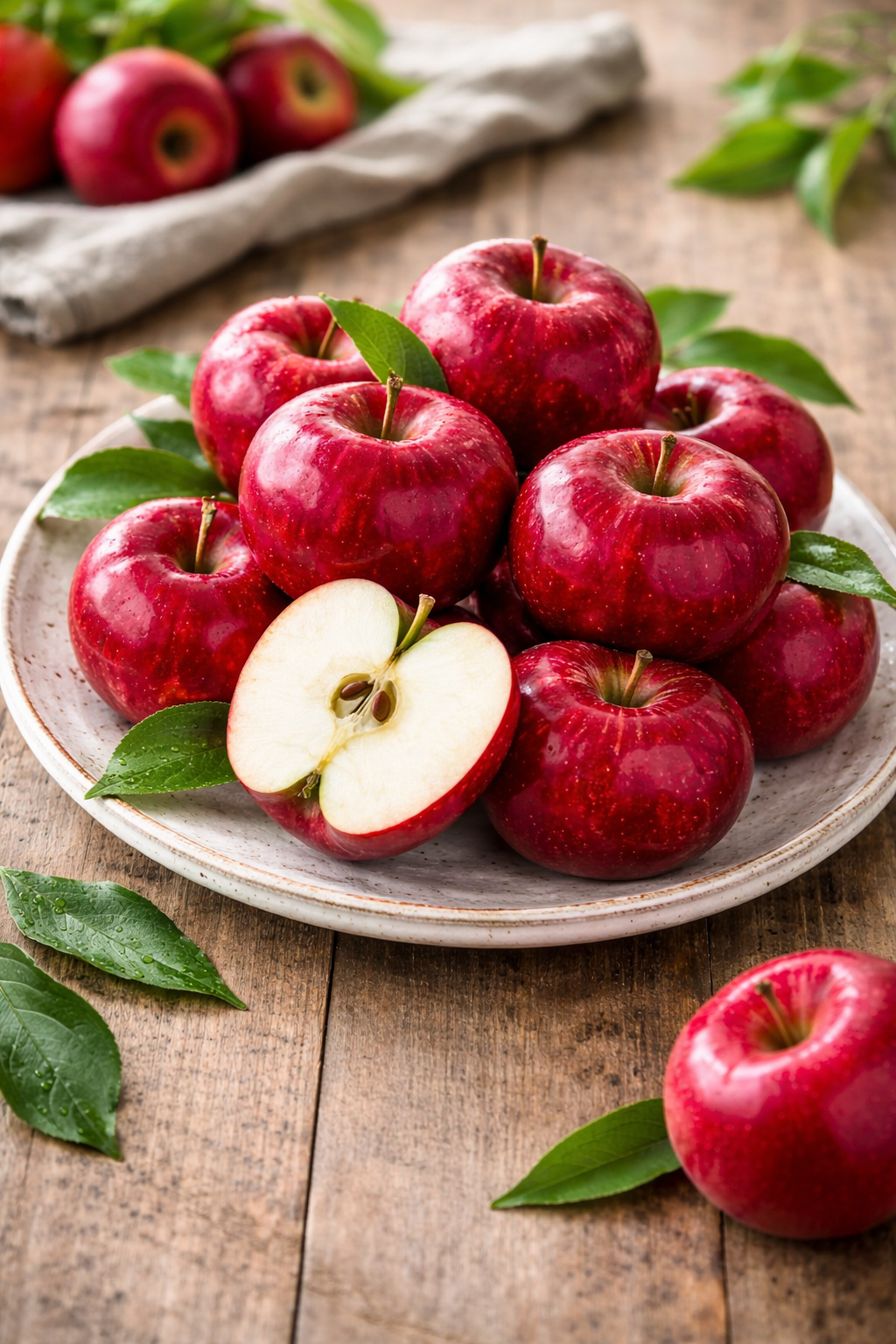 Malus ‘Super Starking’ Apfelbaum 100–140 cm – robuster Apfelbaum, Winterapfel, Obstbaum für Garten & Terrasse