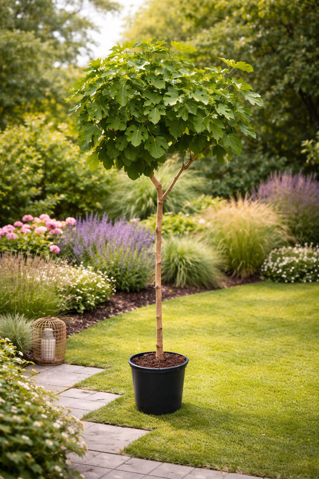 Feige Napolitana Baum 160-200 cm - Ficus carica -kräftiger Stamm - Feigenbaum