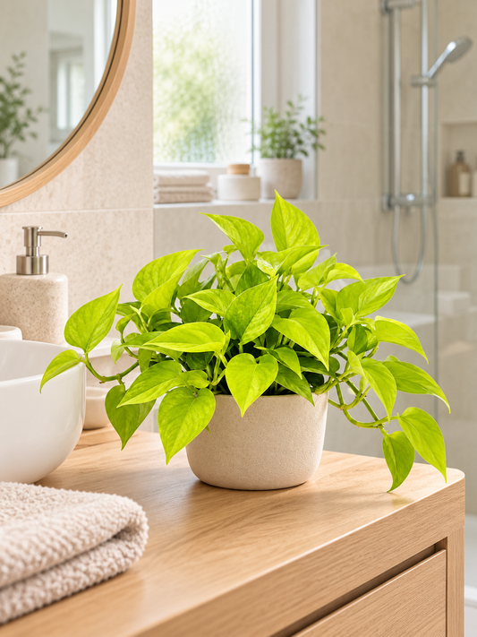 Klassiker für Ihr Zuhause: Epipremnum 'Golden Pothos' - Rankende Efeutute ca. 20 cm - Pflegeleicht & Dekorativ