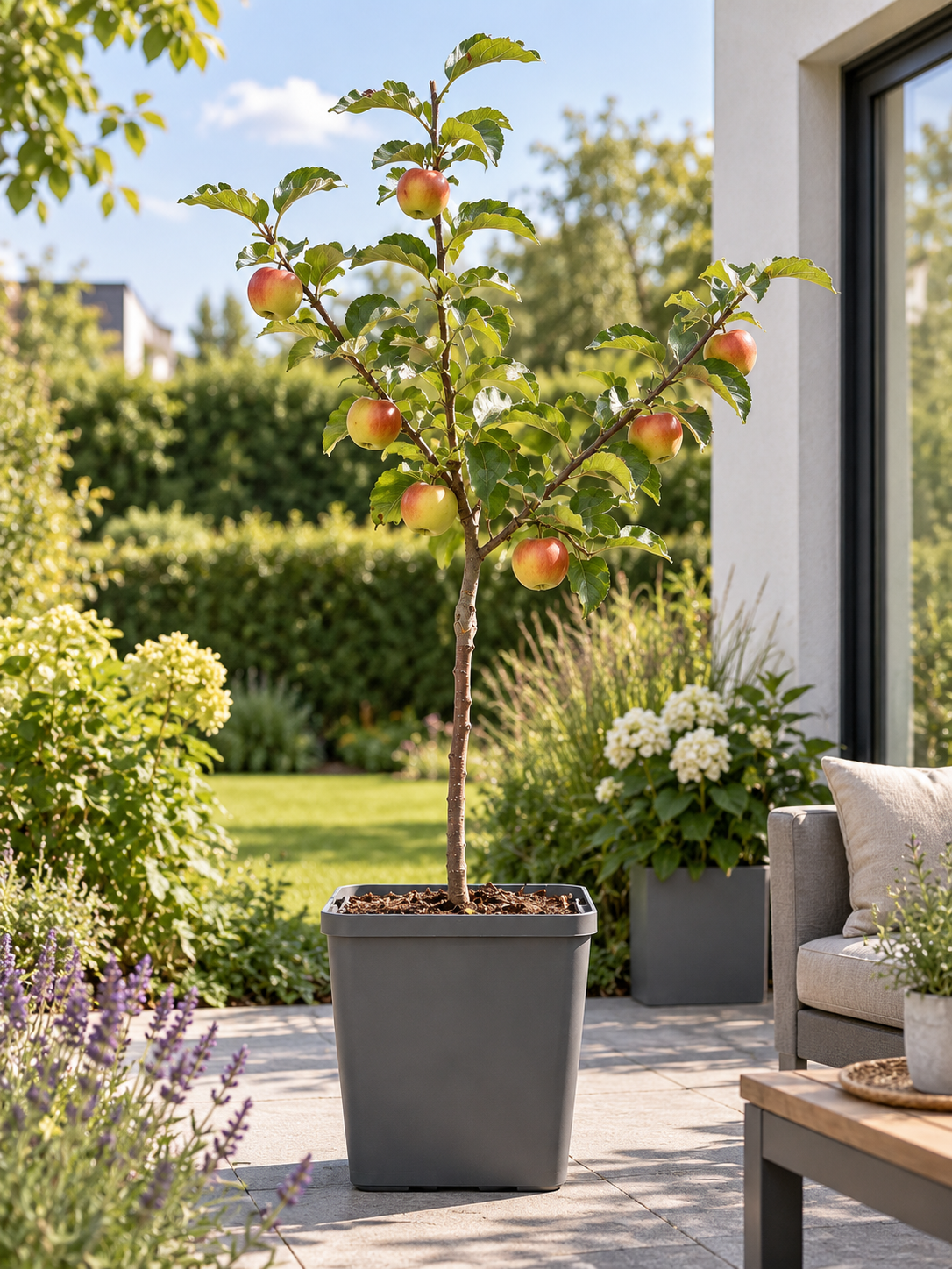 Apfelbaum ‘Jonagold’ 100–120 cm – Malus domestica | Aromatischer Winterapfel für Garten, Terrasse & Obstwiese