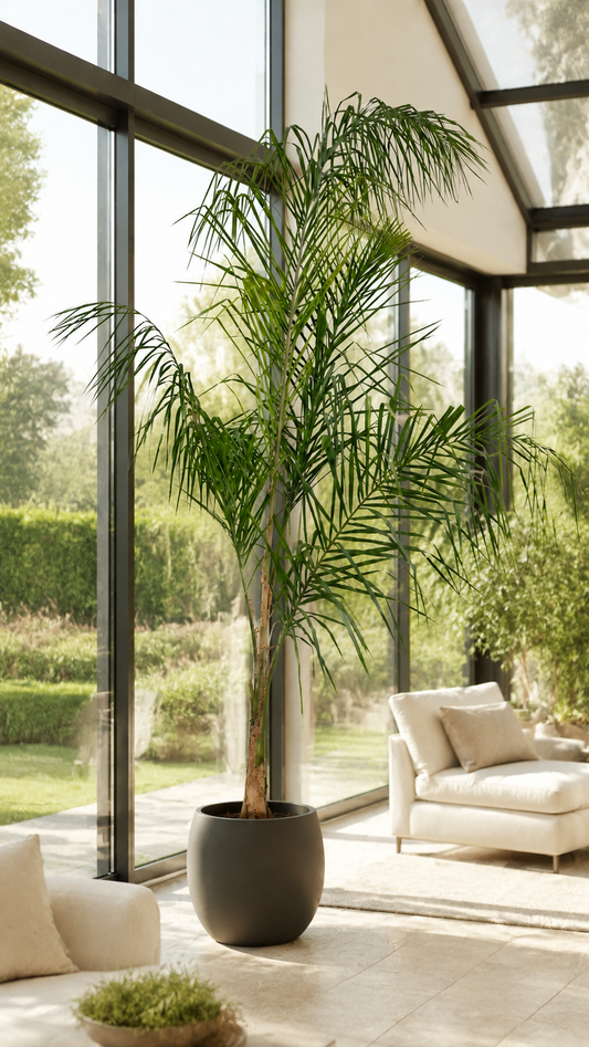Königinpalme 200–250 cm – Syagrus romanzoffiana – große exotische Zimmerpalme und Kübelpflanze