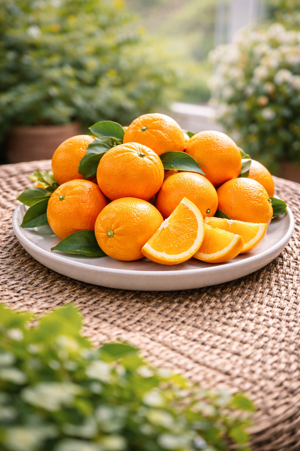 Orangenbaum Citrus Sinensis Valencia 120-140 cm – Apfelsine Pflanze für deinen Garten