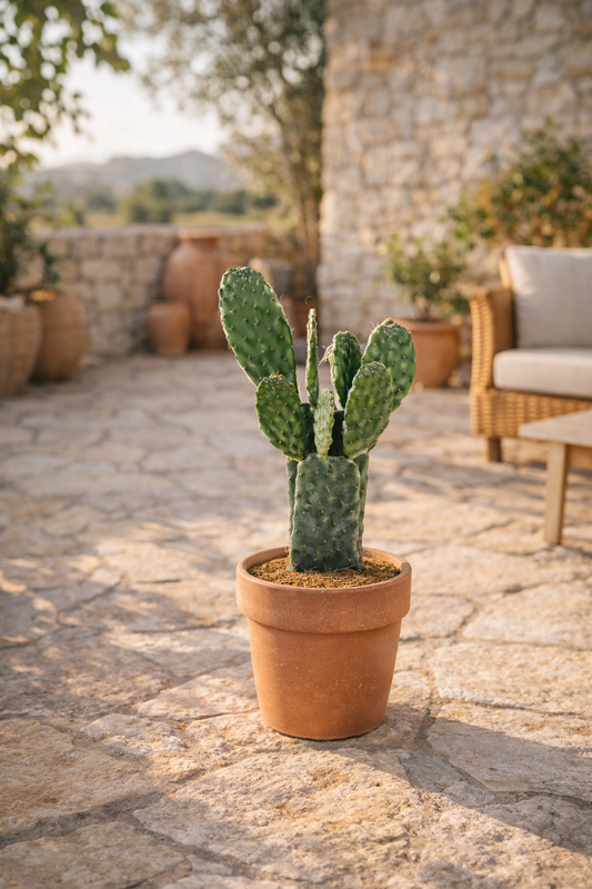 Opuntia rubescens Kaktus 25–30 cm – Feigenkaktus Ohrenkaktus winterhart Sukkulente Zimmerpflanze