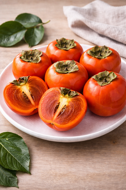 Kaki Baum Diospyros kaki Mela 160 200 cm Kakipflaume Sharonfrucht winterharte Exotenpflanze