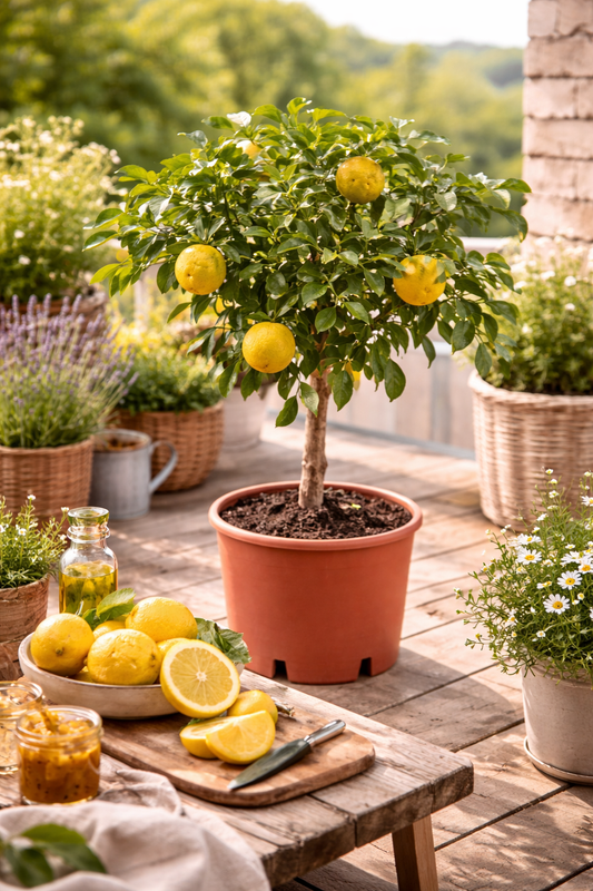 Yuzu Pflanze Citrus x junos 70-100 cm winterhart bis -6°C veredelt Japanische Zitrone frosthart
