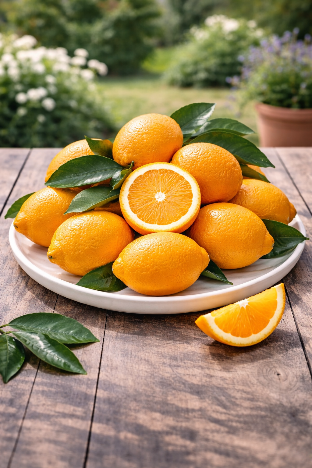 Citrus sinensis ‘Navelina’ – Navelorange Orangenbaum 120–140 cm – Immergrüner Zitrusbaum für Terrasse & Wintergarten